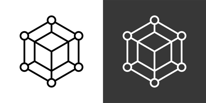 Modeling Black And White Icon Set Collection Pack Vector Illustration