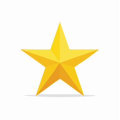 Fototapeta premium Golden Star Icon