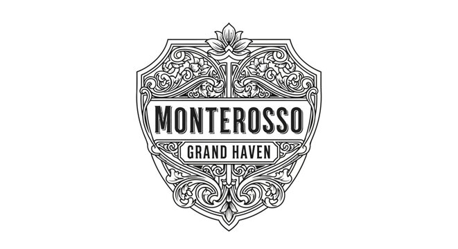 Monterosso Grand Haven Logo Emblem.