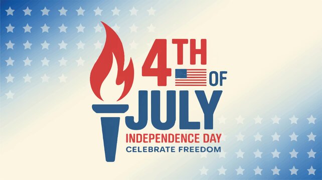 Celebrate the 4th of July with a Symbol of Freedom and Independence Day