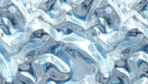 Ice Crystal Frozen Water Texture Macro Closeup Abstract Cold Background