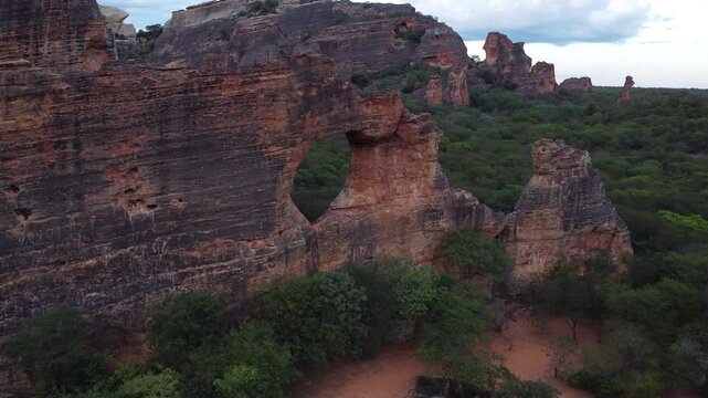 Parque Nacional da Serra da Capivara, a Caatinga biome in northeastern Brazil.