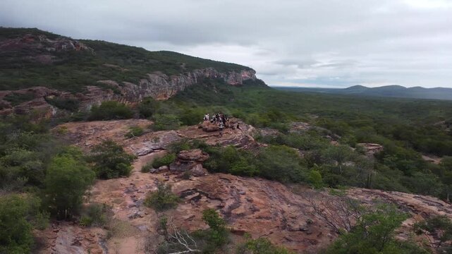 Parque Nacional da Serra da Capivara, a Caatinga biome in northeastern Brazil.