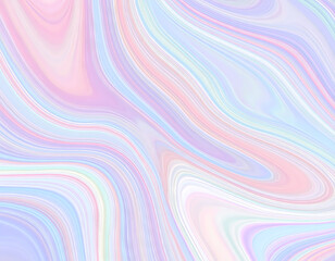 Obraz premium Soft purple and peach liquid marble swirl texture.