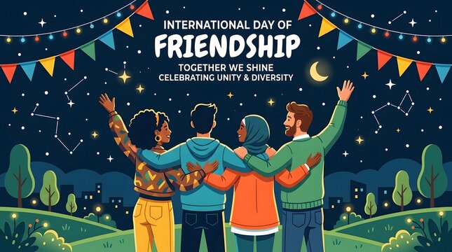 International day of friendship celebrating unity and diversity
