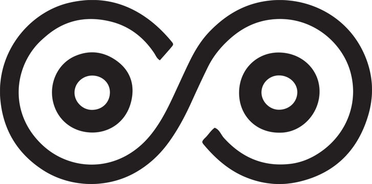Infinity Symbol Depicts Endless Loops Represents Concept Of Limitless Potential