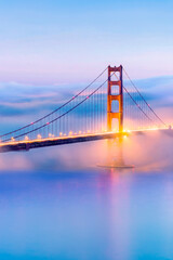 Fototapeta premium Golden Gate Bridge, San Francisco, California, USA