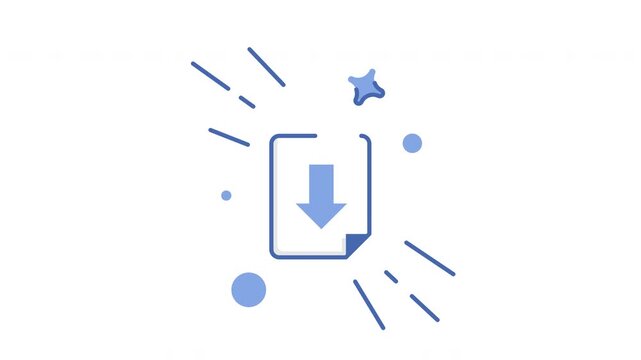 File Download Arrow Down Saving Document