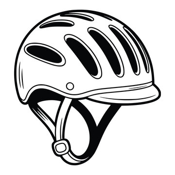 Bicycle helmet with ventilation holes