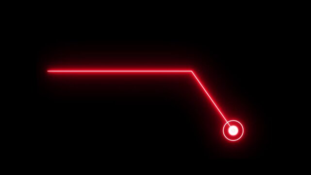 Animated glowing callout elements and HUD graphics. Neon callout elements designed for text highlighting and user interface projects. black, background