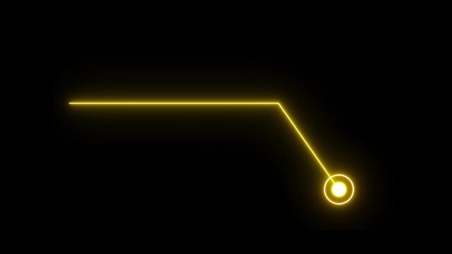 Animated glowing callout elements and HUD graphics. Neon callout elements designed for text highlighting and user interface projects. black, background