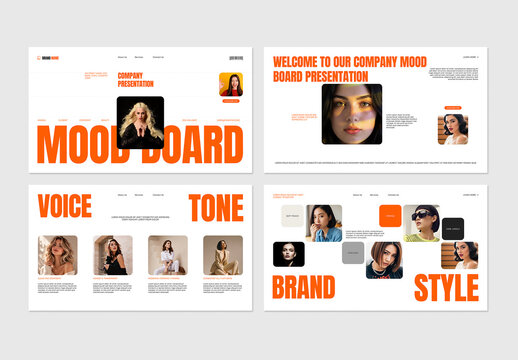 Company Mood Board Presentation Design
