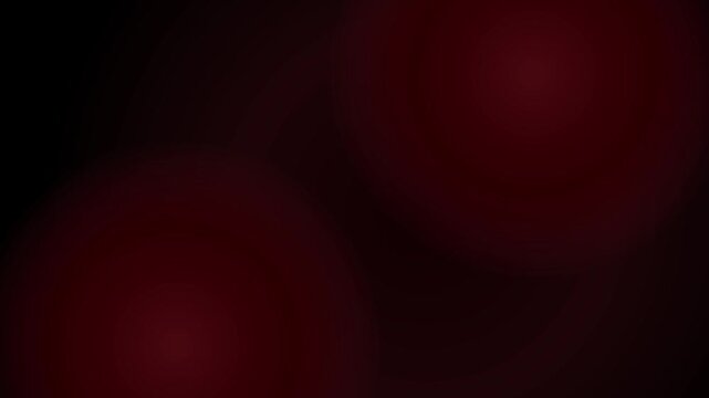 Abstract blurred black red gradient background video. rotating gradient red circle.  looping video motion graphic
