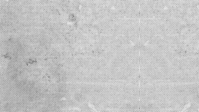 Vintage Halftone Grunge Dot Pattern Overlay for Retro Video Effects and Abstract Distressed Background Texture