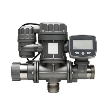 Industrial flow meter and control valve for fluid management systems.