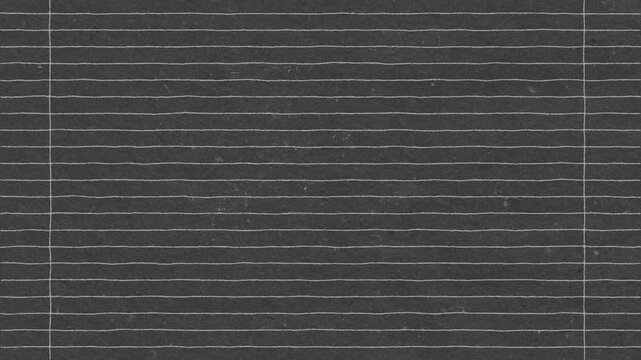 Textured dark paper with white lines forming notebook pages perfect for design elements