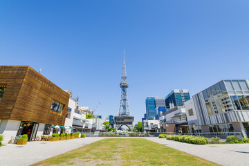 Obraz premium 都市景観 名古屋市中区 栄