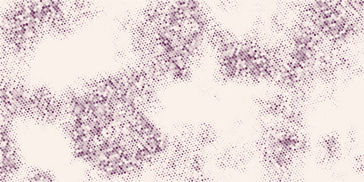 isolated background red polka dot grunge texture. Abstract small polka dot pattern. Vector