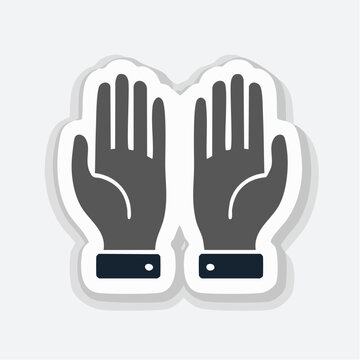 Icon of praying hands