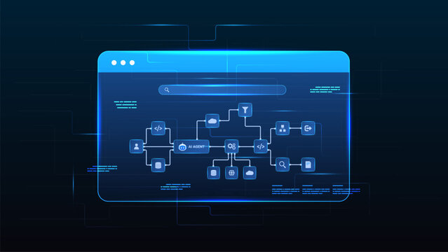 AI workflow automation dashboard machine learning with cloud integration and digital network processing.