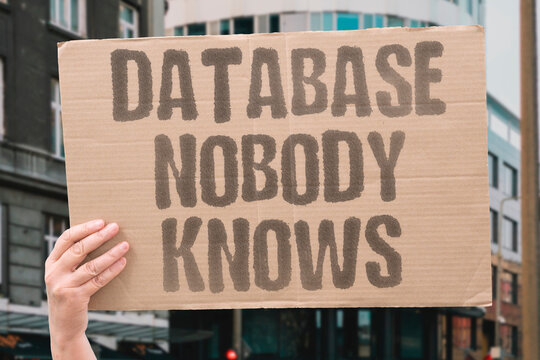 "Database Nobody Knows" Core databases run on undocumented code no engineer understands. DATABASES. UNDOCUMENTED. LEGACY. ENGINEER. UNDERSTANDS.