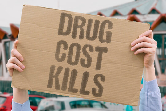 "Drug Cost Kills" Pharmaceutical pricing makes life-saving drugs unaffordable. PHARMACEUTICAL. PRICING. DRUGS. INACCESSIBLE. PEOPLE.