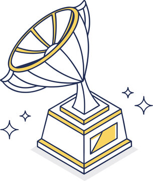 vector illustration of a gramophone with a microphone