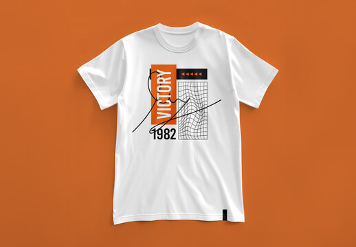 Custom Text T Shirt Design Layout