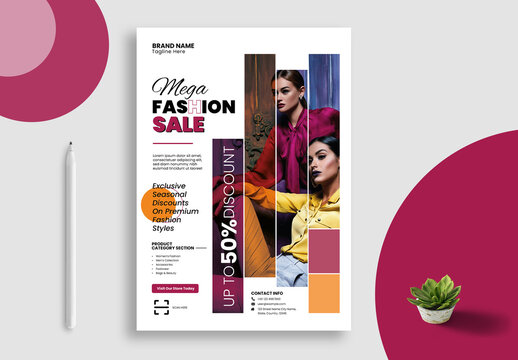 Maga Fashion Sale Poster Design