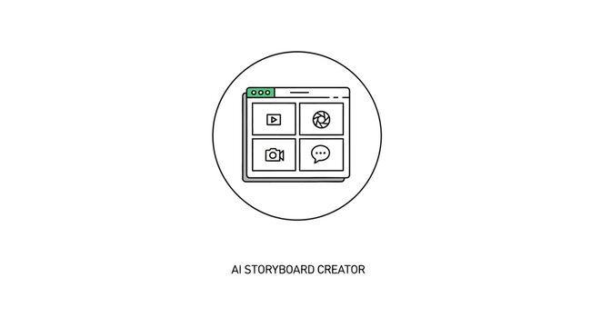Browser Window with Settings Icons.