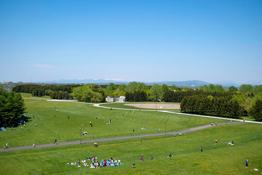 Moerenuma Park Sapporo Hokkaido Japan モエレ沼公園　札幌