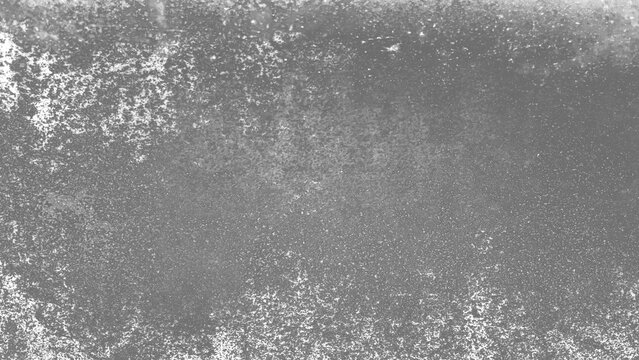 錆や砂、劣化・風化などでダメージを受けた石やコンクリートの壁などの、ざらざらした表面のイメージのグランジな画像素材　背景・テクスチャー・オーバーレイ　16:9・8K UHDサイズ（7680 x 4320）　透過・半透明PNG／JPEG（グレー・白）　灰色・グレー・グレースケール