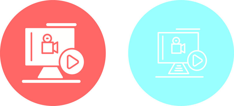 Play Button Vector Icon