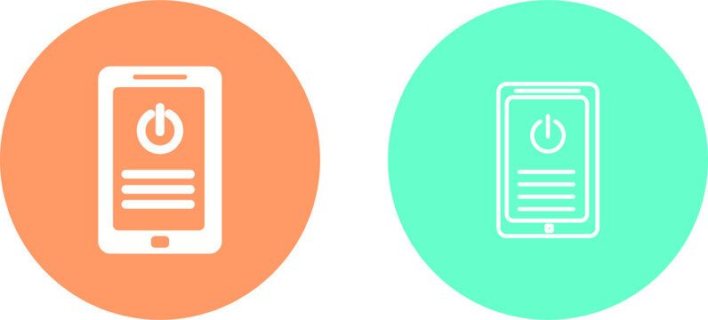 Shutdown Button Vector Icon