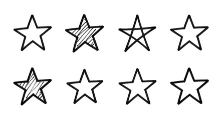 star, doodle, line, icon, vector, sketch, outline, handdrawn, symbol, sparkle, twinkle, celestial, night, space, astronomy, shape, design © mrpixel