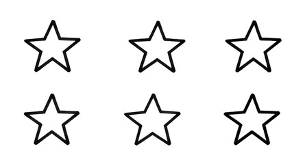 star, doodle, line, icon, vector, sketch, outline, handdrawn, symbol, sparkle, twinkle, celestial, night, space, astronomy, shape, design © mrpixel
