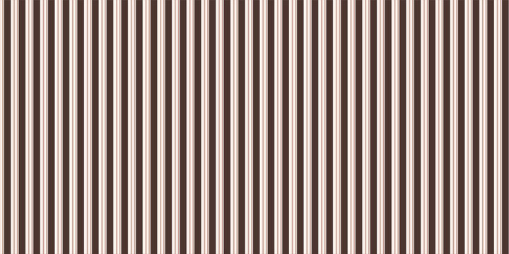 Vertical lines stripe background in softy beige colors and brown contrast lines. Vector stripes pattern seamless fabric texture. creative illustration