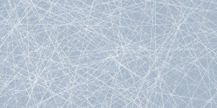 Skating rink vector illustration. Winter sport background. Abstract scratched ice background with lines. vector design