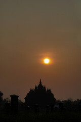 Fototapeta premium Plaosan Temple is a very special historical site in Klaten, Central Java,