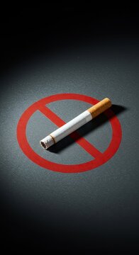 Surface grise montrant l'arr&ecirc;t du tabagisme, symbolisant la r&eacute;glementation sanitaire, la pollution atmosph&eacute;rique r&eacute;duite et les zones sans fum&eacute;e, politique, avertissement, r&egrave;gle