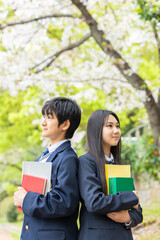 Fototapeta premium 中学生のポートレート