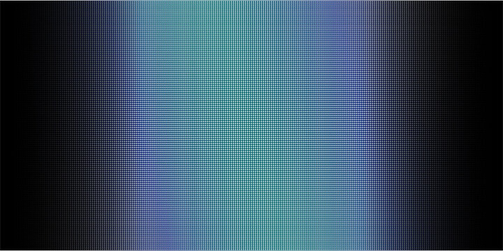 Abstract RGB LED screen texture with glowing pixel dots and futuristic digital videowall display background