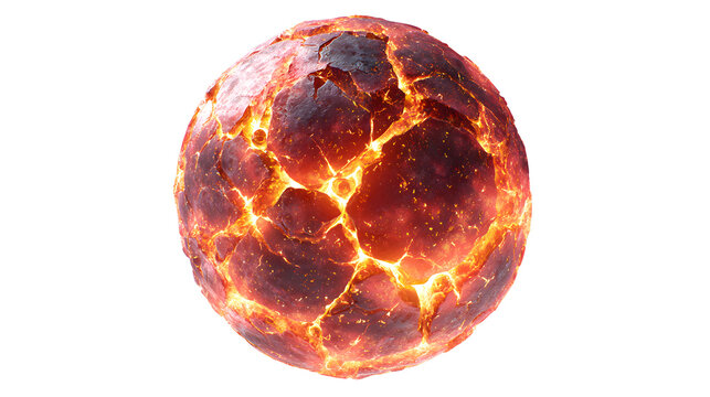 Glowing magnetar starquake with magnetic expression in space emitting intense energy