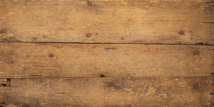 old brown boards, top view. brown wood texture background