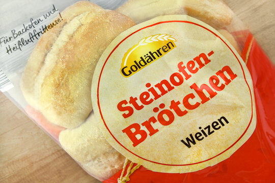 Weizen Steinofen Br&ouml;tchen von Gold&auml;hren