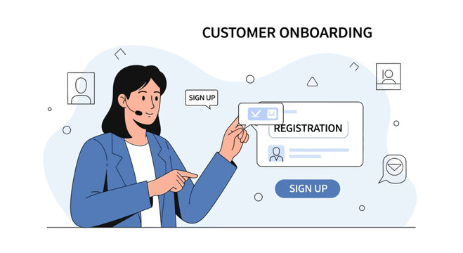 Customer Onboarding and Registration Process Explained by Support Agent
