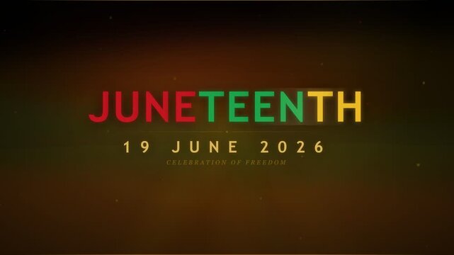Vibrant Juneteenth Celebration on June 19 2026 with Freedom and Joy