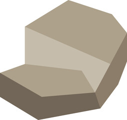 Rock stone icon © Elena