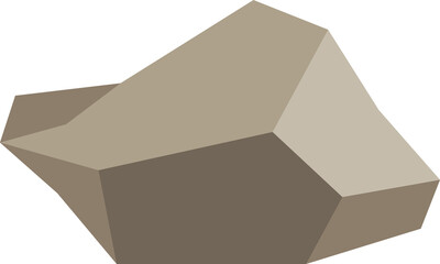 Rock stone icon © Elena