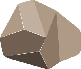 Rock stone icon © Elena